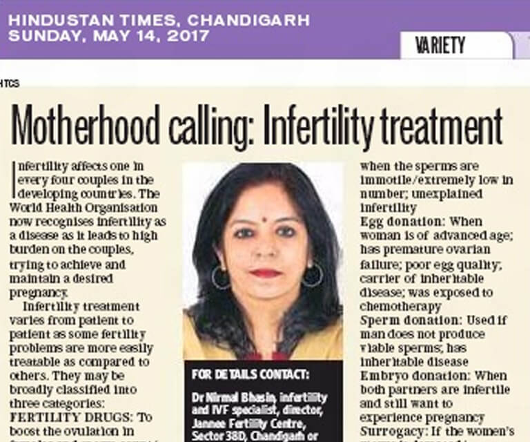 Fertility Treatment in Chandigarh